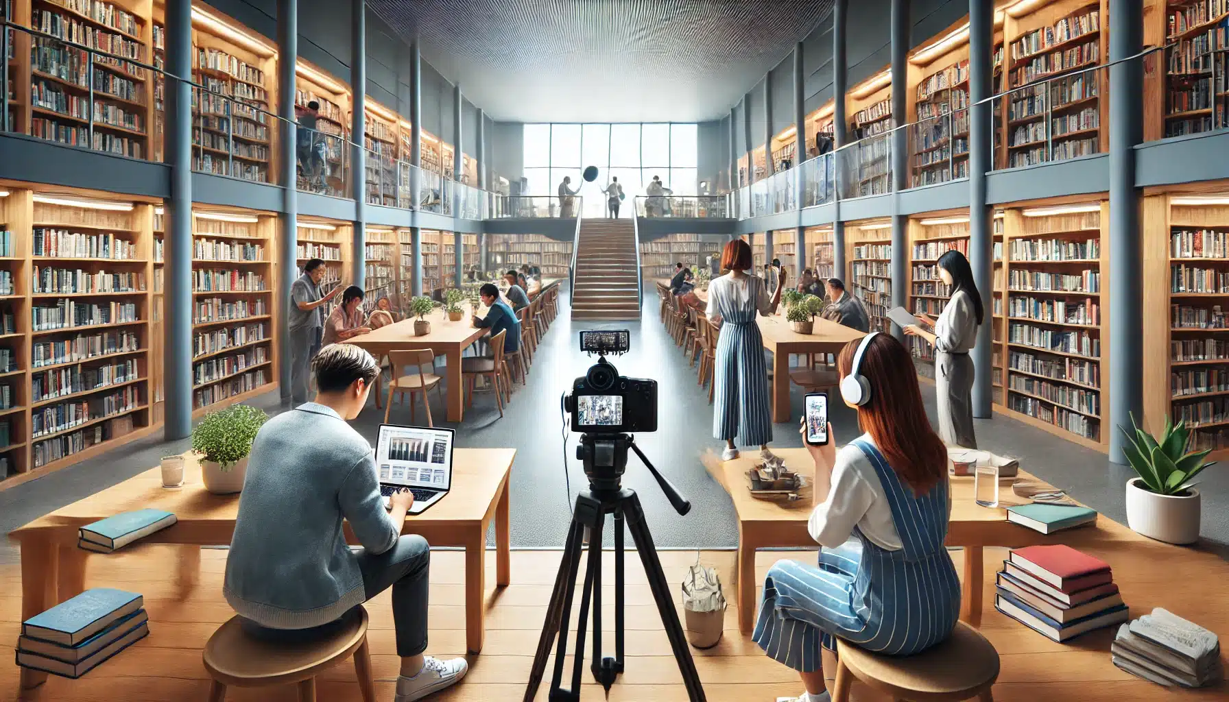 . Agencia de marketing en Barranquilla para biblioteca